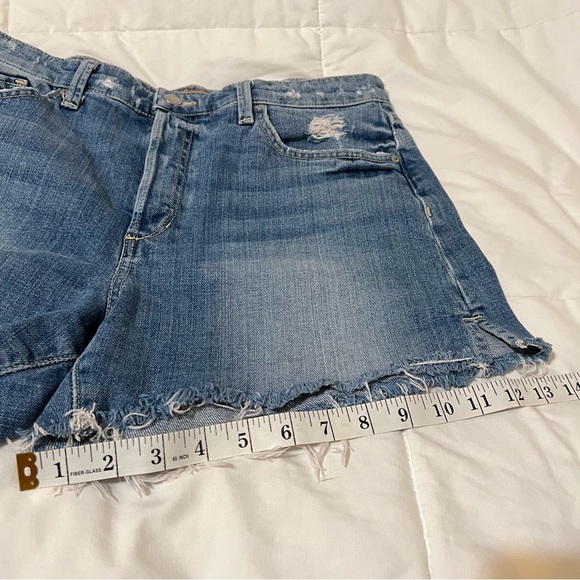 Joe's jeans the smith high rise cut off denim shorts size W 30 - Picture 6 of 11